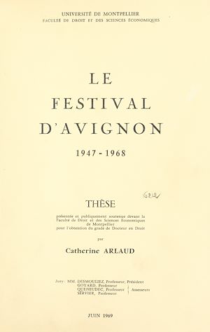 Téléchargez le livre :  Le Festival d'Avignon