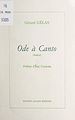Télécharger le livre :  Ode à Canto