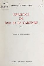 Télécharger le livre :  Présence de Jean de La Varende