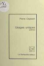 Télécharger le livre :  Usages uniques