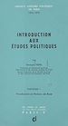 Télécharger le livre :  Introduction aux études politiques (1). Vocabulaire et notions de base, 1974-1975