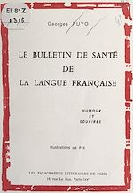 Télécharger le livre :  Le bulletin de santé de la langue française