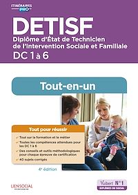 Téléchargez le livre :  DETISF - Diplôme d'État de Technicien de l'intervention sociale et familiale - Domaines de compétences 1 à 6