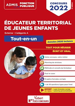 Concours Éducateur territorial de jeunes enfants - Catégorie A - Concours 2022 | GENINASCA, Fabienne. Auteur