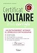 Télécharger le livre :  Certificat Voltaire - Un entraînement intensif à l'épreuve d'orthographe