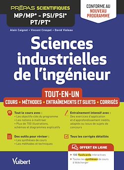 Télécharger le livre :  Sciences industrielles de l'ingénieur - Prépas scientifiques MP/MP* PSI/PSI* PT/PT* MPI/MPI*- Conforme au nouveau programme