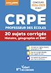 Télécharger le livre :  Histoire Géographie EMC - CRPE 2024-2025 - 20 sujets corrigés - Annales 2023 incluses