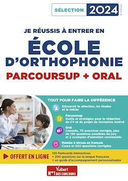Télécharger le livre :  Je réussis mon entrée en école d'Orthophonie
