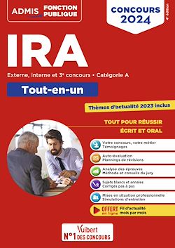 Télécharger le livre :  Concours d'accès aux IRA - Catégorie A - Méthode et entraînement
