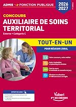 Télécharger le livre :  Concours Auxiliaire de soins territorial 2026-2027 - Tout-en-un