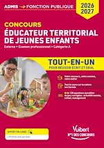 Télécharger le livre :  Concours Éducateur territorial de jeunes enfants - Tout-en-un - Catégorie A