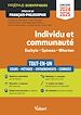 Télécharger le livre :  Individu et communauté - Épreuve de français-philosophie - Prépas scientifiques - Concours 2024-2025