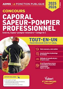 Télécharger le livre :  Concours Caporal Sapeur-pompier professionnel - Tout-en-un - Catégorie C