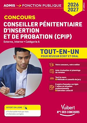 Download the eBook: Concours Conseiller pénitentiaire d'insertion et de probation (CPIP) - Catégorie A - Tout-en-un