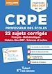 Télécharger le livre :  CRPE 2026-2027 (M1. M2) - Français, Mathématiques, Histoire-Géo-EMC, Sciences et techno - 22 sujets corrigés