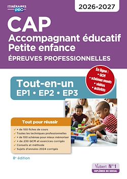 Télécharger le livre :  CAP Accompagnant éducatif petite enfance - Épreuves professionnelles