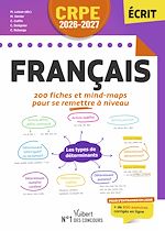 Télécharger le livre :  CRPE 2026-2027 - Français : 200 fiches et mind-maps pour se remettre à niveau - épreuve écrite d'admissibilité