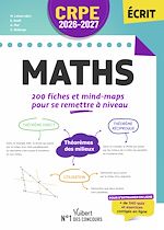 Télécharger le livre :  CRPE 2026-2027 - Maths : 200 fiches et mind-maps pour se remettre à niveau - épreuve écrite d'admissibilité M2/L3