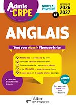 Télécharger le livre :  Admis au CRPE 2026-2027 - Anglais : Epreuve écrite d'admissibilité L3