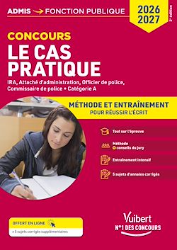 Télécharger le livre :  Cas pratique - Catégorie A - Méthode et Entraînement - Annales corrigées