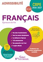 Télécharger le livre :  CRPE 2026-2027 - Français - Epreuve écrite (M1 et M2)