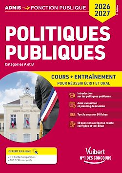 Télécharger le livre :  Politiques publiques - Catégories A et B