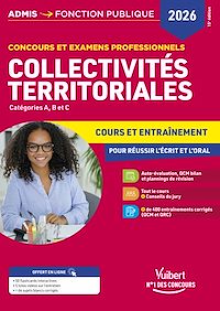 Télécharger le livre : Collectivités territoriales 2026 - Cours et entraînement