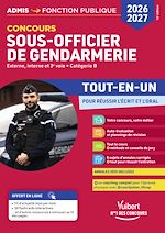 Télécharger le livre :  Concours Sous-officier de gendarmerie 2026-2027 - Tout-en-un
