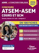 Télécharger le livre :  Concours ATSEM - ASEM en 100 fiches 2026-2027 - Cours et QCM