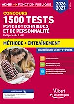 Télécharger le livre :  1500 tests psychotechniques et de personnalité - Méthode et entraînement intensif - Concours 2026-2027