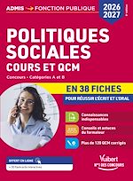 Télécharger le livre :  Politiques sociales en 38 fiches 2026-2027 - Cours, actualité et QCM