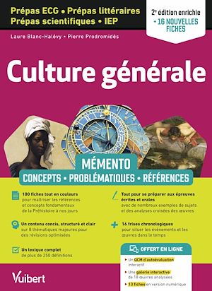 Download the eBook: Mémento Culture générale - prépas ECG - prépas scientifiques - prépas littéraires - IEP