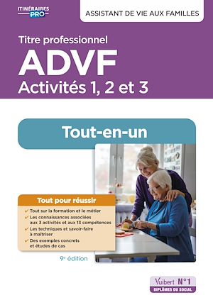 Téléchargez le livre :  Titre professionnel ADVF - Activités 1 à 3 - Préparation complète pour réussir sa formation