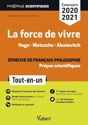 La Force De Vivre Epreuve De Francais Philosophie Prepas Scient