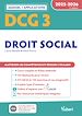 Télécharger le livre :  DCG 3 - Droit social : Manuel et Applications 2025-2026