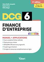 Télécharger le livre :  DCG 6 - Finance d'entreprise : Manuel et Applications - Réforme 2026-2027