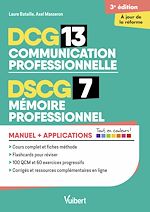 Download this eBook DCG 13 - Communication professionnelle  DSCG 7 - Mémoire professionnel  Avec applications - Réforme 2026-2027