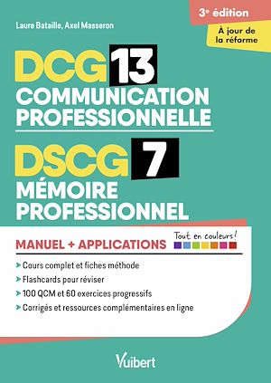 Download the eBook: DCG 13 - Communication professionnelle  DSCG 7 - Mémoire professionnel  Avec applications - Réforme 2026-2027
