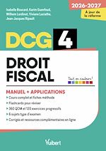 Télécharger le livre :  DCG 4 - Droit fiscal : Manuel et Applications - Réforme 2026-2027