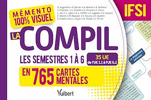 Téléchargez le livre :  Mémento 100% visuel La compil IFSI Semestres 1 à 6 en 765 cartes mentales