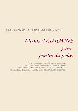 Télécharger le livre :  Menus d'automne pour perdre du poids