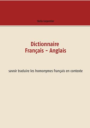 Téléchargez le livre :  Dictionnaire Français - Anglais