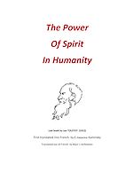 Télécharger le livre :  The Power of Spirit in Humanity