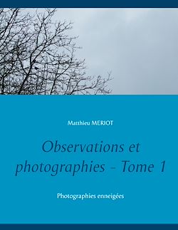 Télécharger le livre :  Observations et photographies - Tome 1