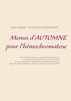 Télécharger le livre :  Menus d'automne pour l'hémochromatose