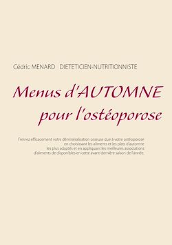 Télécharger le livre :  Menus d'automne pour l'ostéoporose