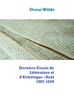 Télécharger le livre :  Derniers Essais de Littérature et d'Esthétique : Août 1887-1890