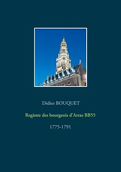 Télécharger le livre :  Registre des bourgeois d'Arras BB55 - 1775-1791
