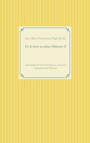 Download the eBook: Pie II, lettre au sultan Mahomet II