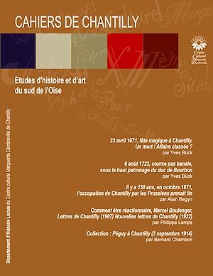 Téléchargez le livre :  Les Cahiers de Chantilly, n°14